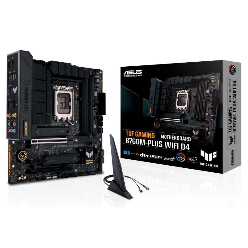 PLACA BASE ASUS TUF GAMING B760M-PLUS WIFI D4 LGA 1700