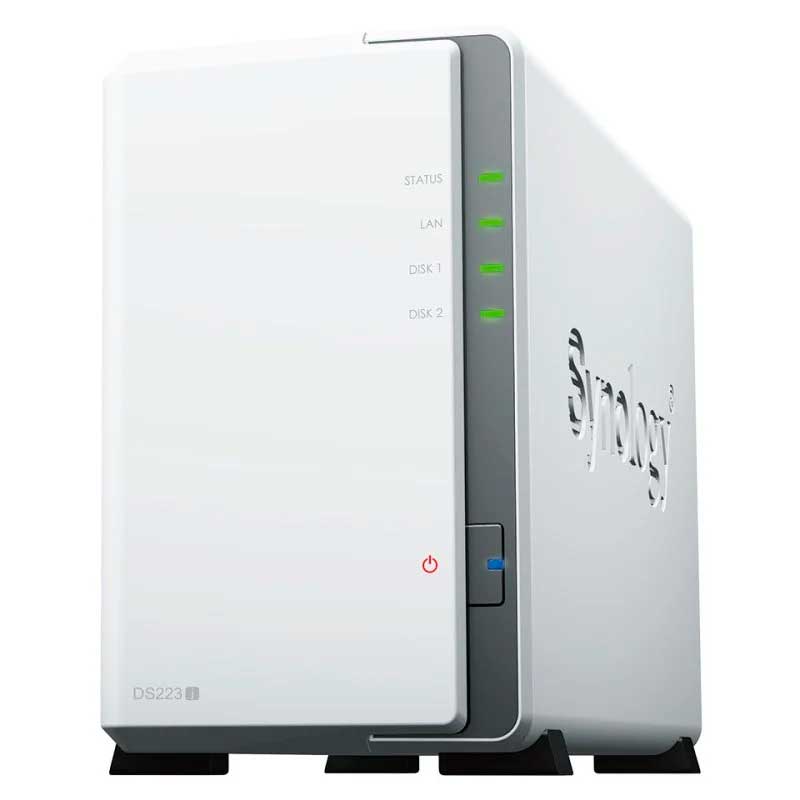 NAS SYNOLOGY DS223J ETHERNET BLANCO 2 BAHIAS