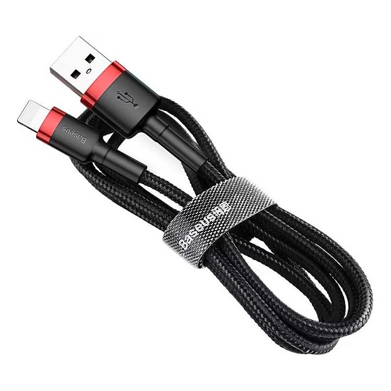 CABLE USB C A LIGHTNING BASEUS 1 METRO NEGRO