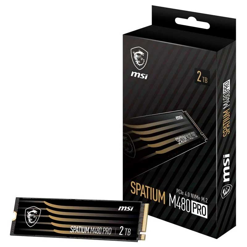 DISCO DURO M.2 MSI SSD SPATIUM M482 PCIe 4.0 NVMe 2TB