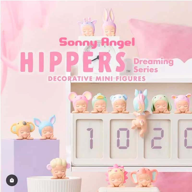 FIGURA SONNY ANGEL HIPPERS ANIMALES DORMIDOS