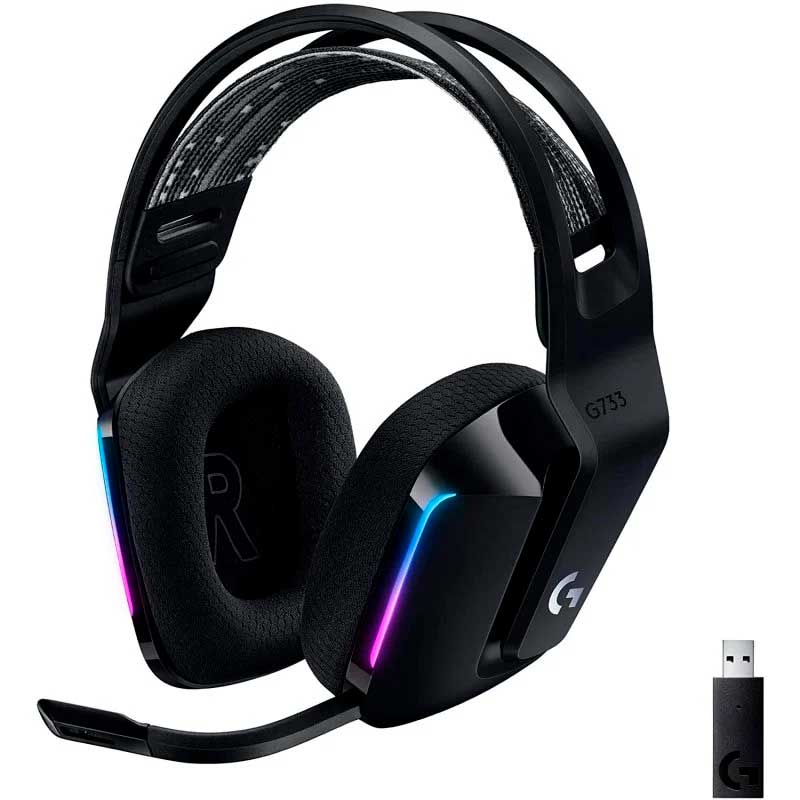 AURICULARES GAMING LOGITECH G733 NEGRO