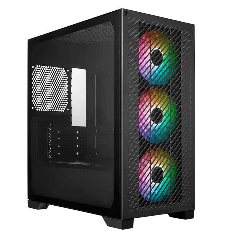 CAJA PC COOLER MASTER ELITE E301 NEGRA MICRO ATX RGB