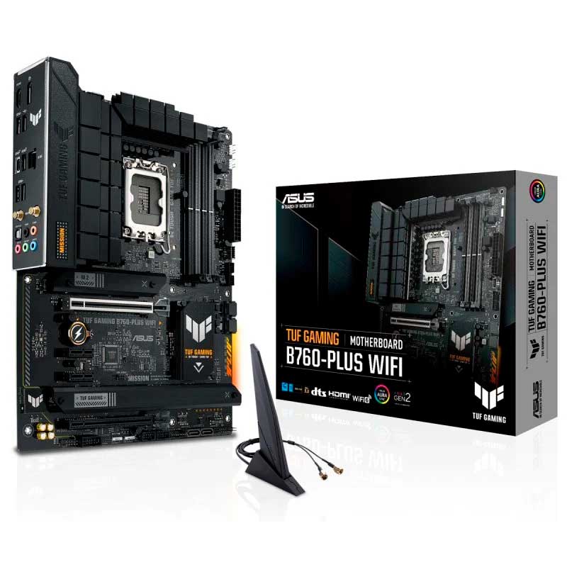 PLACA BASE ASUS TUF GAMING B760-PLUS WIFI 1700 ATX 4XDDR5
