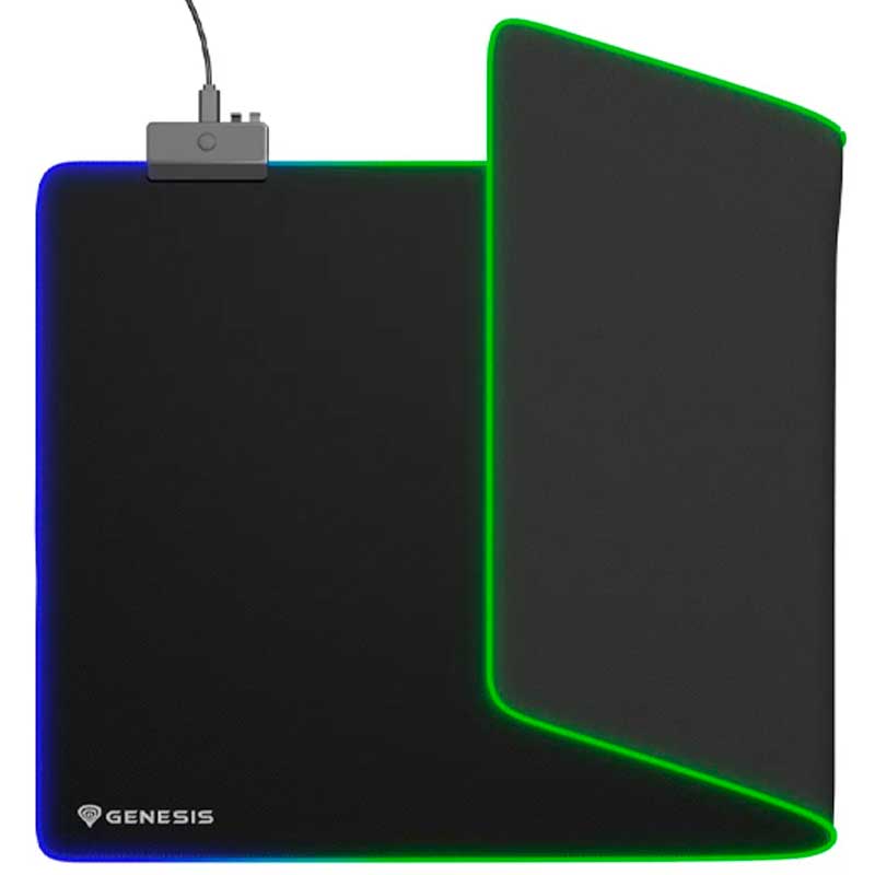 ALFOMBRILLA GAMING GENESIS BORON 500 XXL RGB 80x40 CM