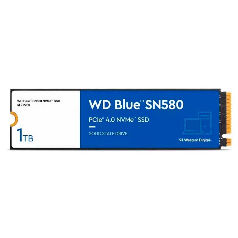 DISCO DURO SSD WESTERN DIGITAL BLUE SN580 1TB NVMe GEN4