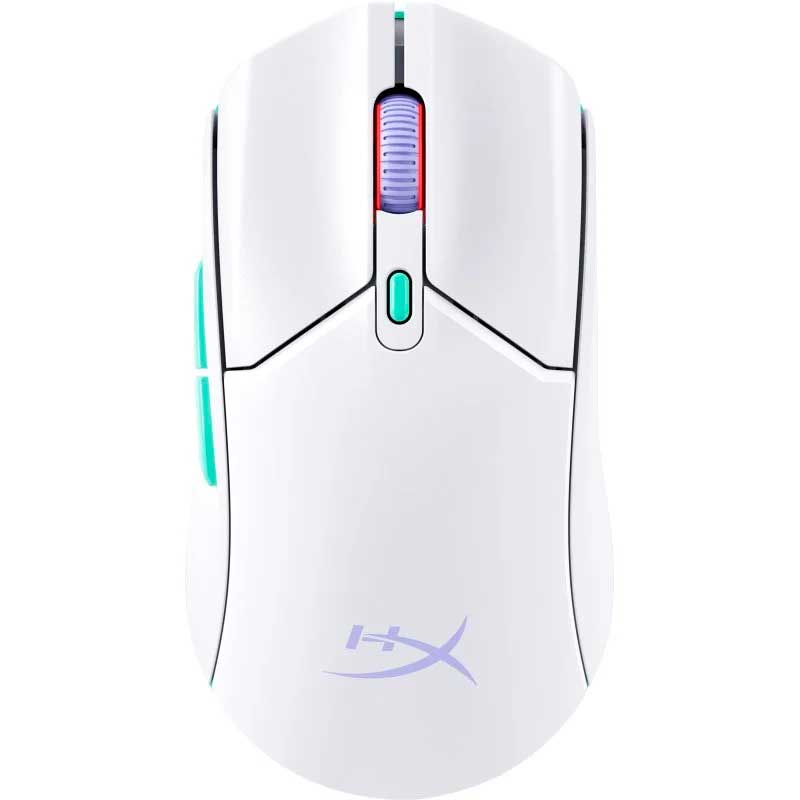 RATON GAMING INALAMBRICO DUAL HYPERX PULSEFIRE HASTE 2 CORE BLANCO