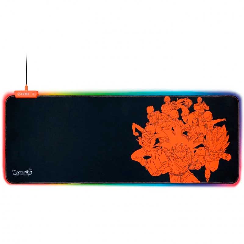 ALFOMBRILLA GAMING RGB FR-TEC DRAGON BALL SUPER 80x30 CM
