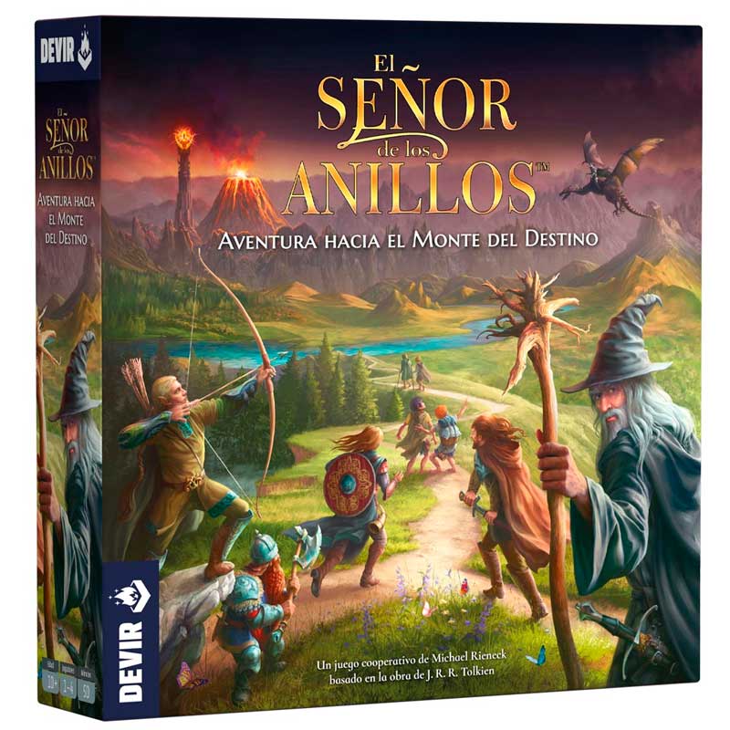 EL SEÑOR DE LOS ANILLOS AVENTURA HACIA EL MONTE DEL DESTINO
