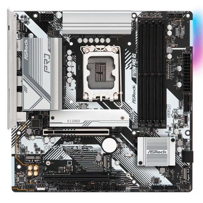 PLACA BASE MICRO ATX ASROCK B760M PRO RS DDR5 LGA 1700