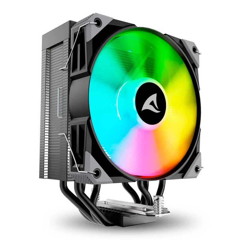 DISIPADOR CPU SHARKOON A40 RGB NEGRO