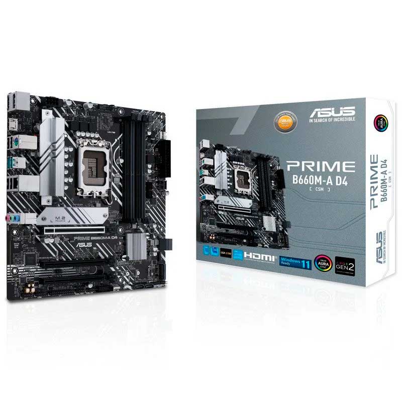 PLACA BASE ASUS PRIME B660M-A D4 LGA 1700
