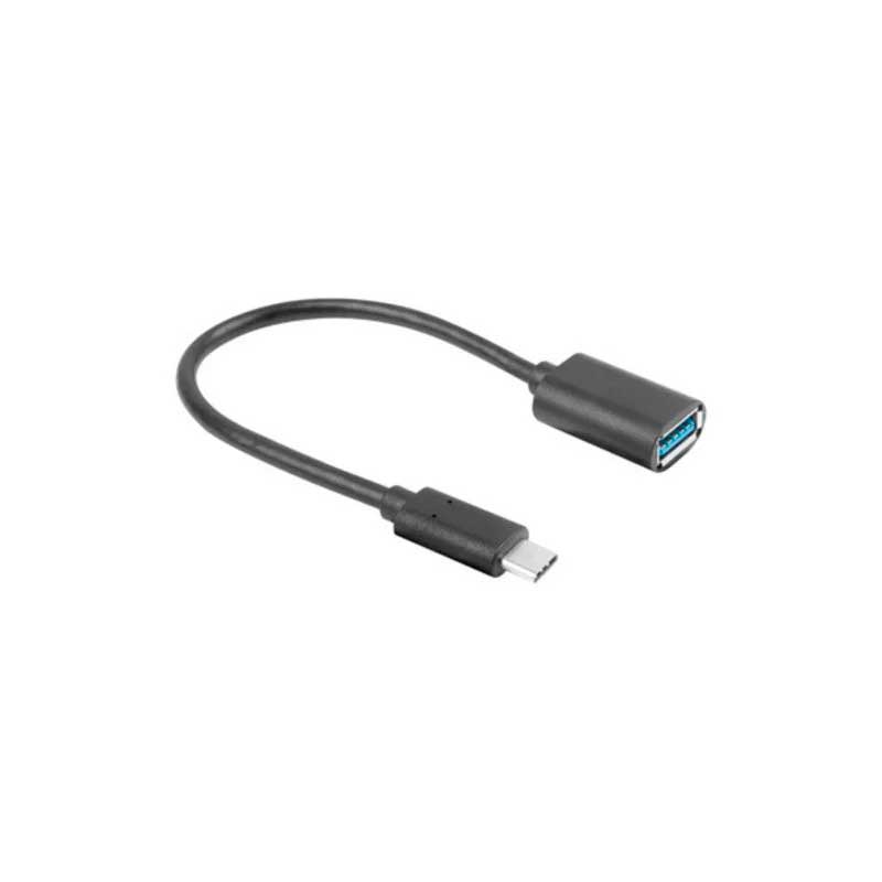 ADAPTADOR USB 3.1 TIPO C MACHO USB A TIPO A HEMBRA LANBERG