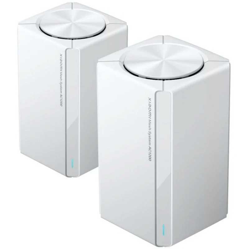 EXTENSOR WIFI XIAOMI MESH SYSTEM AC1200 PACK 2 DOBLE BANDA 1200 Mbps