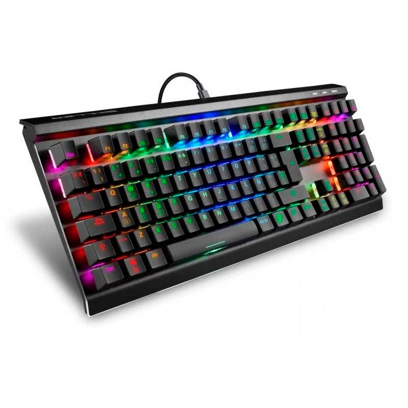 TECLADO GAMING MECANICO USB SHARKOON SKILLER SGK60 SWITCHES ROJOS