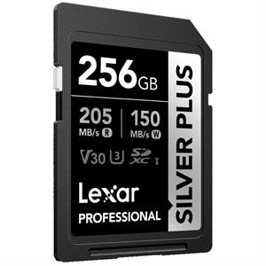 TARJETA SDXC LEXAR SILVER PLUS 256 GB