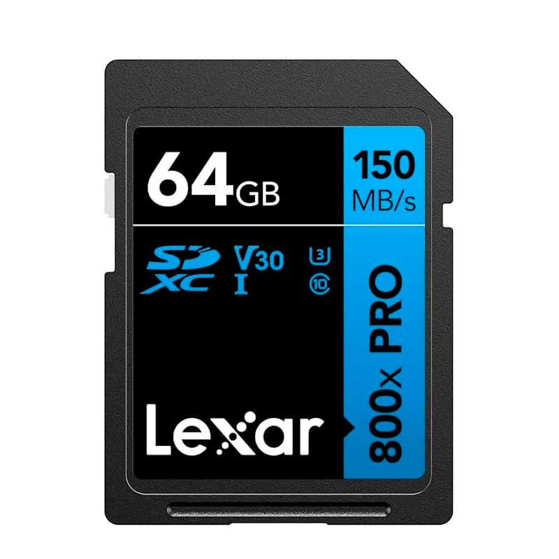 TARJETA SDXC LEXAR 800X PRO 128 GB