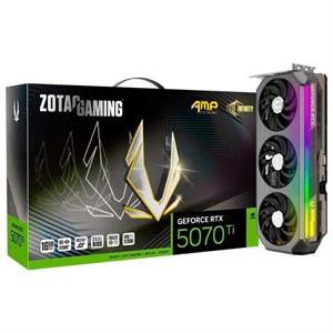 TARJETA GRAFICA ZOTAC GAMING AMP EXTREME NVIDIA RTX 5070 TI 16GB