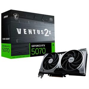 TARJETA GRAFICA MSI VENTUS 2X OC NVIDIA RTX 5070 12 Gb