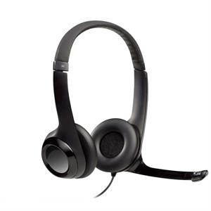AURICULARES LOGITECH H390 USB NEGRO MICROFONO CON SUPRESION DE RUIDO