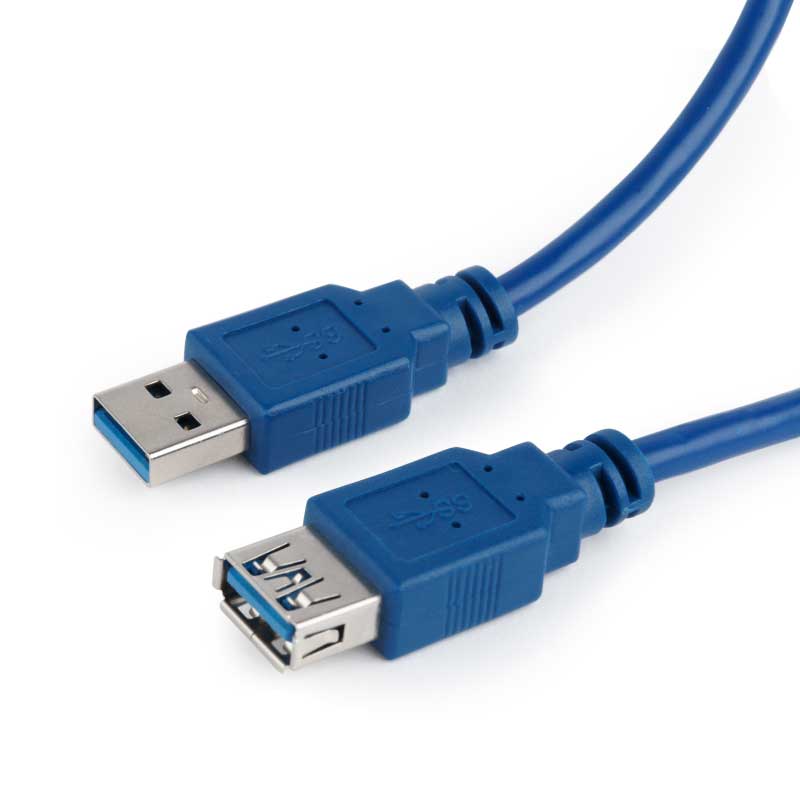 CABLE PROLONGADOR USB 3.0 MACHO-HEMBRA CABLEXPERT AZUL 1.80 M