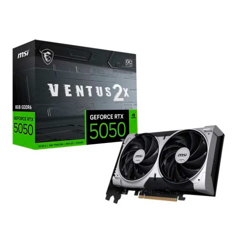 TARJETA GRAFICA MSI VENTUS OC NVIDIA RTX 5050 8 GB DDR6
