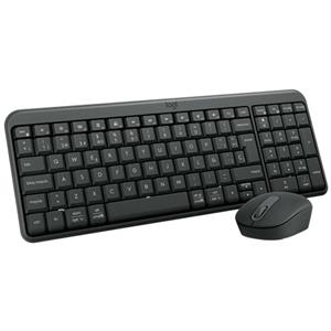 TECLADO Y RATON INALAMBRICOS BLUETOOTH COMPACTO LOGITECH MK250 NEGRO