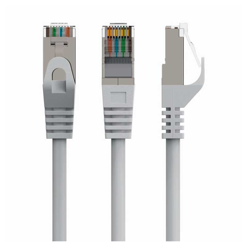 CABLE RED LAN RJ45 CAT 6 FTP CABLEXPERT BLANCO 10 METROS