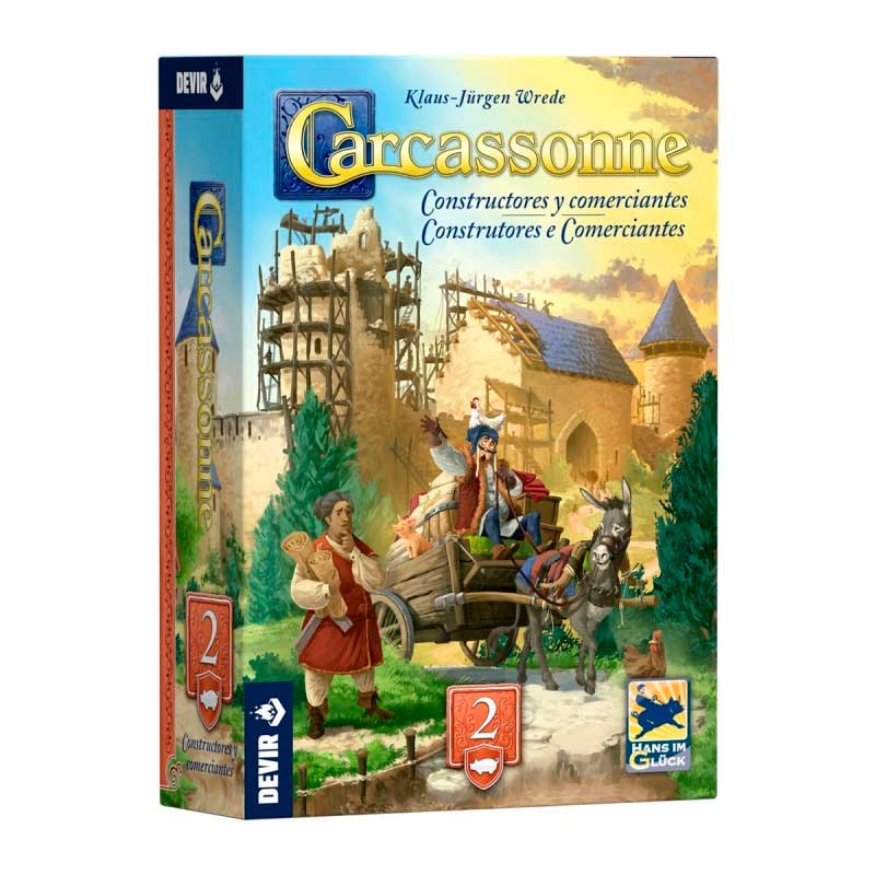 CARCASSONNE EXPANSION 2 CONSTRUCTORES Y COMERCIANTES