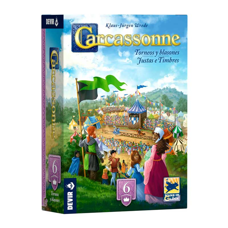 CARCASSONNE EXPANSION 6 TORNEOS Y BLASONES