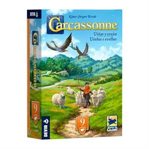 CARCASSONNE EXPANSION 9 VIÑAS Y OVEJAS