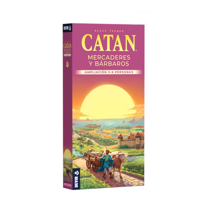 CATAN MERCADERES Y BARBAROS AMPLIACION 5 A 6 JUGADORES