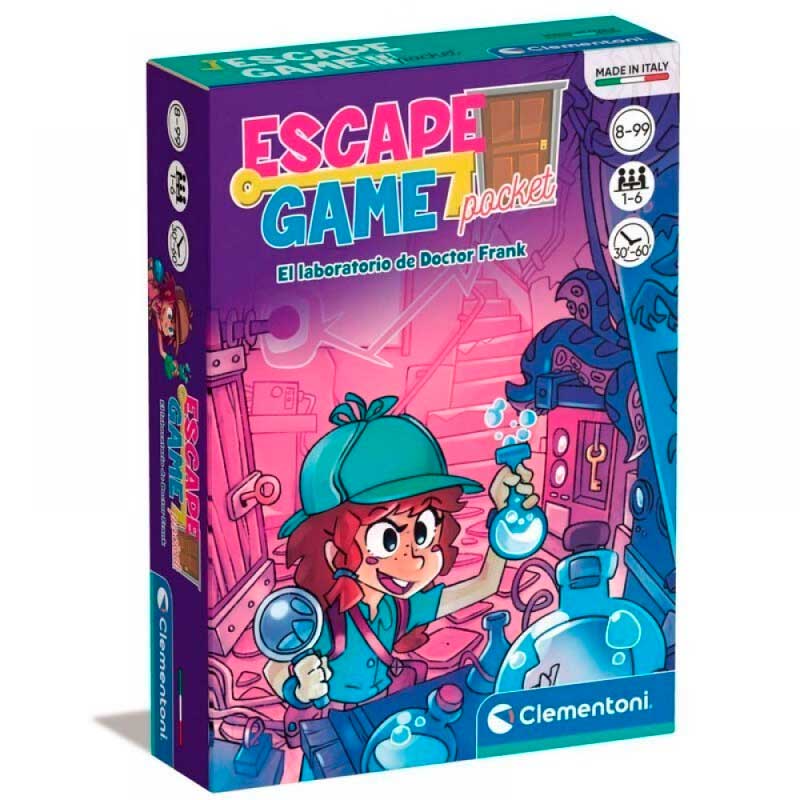 ESCAPE GAME POCKET EL LABORATORIO DEL DOCTOR FRANK