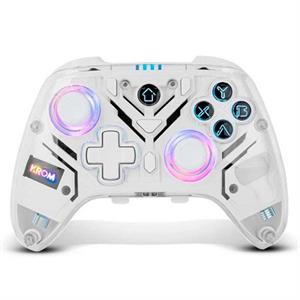 GAMEPAD INALAMBRICO MULTIPLATAFORMA KROM KRYSTAL RGB