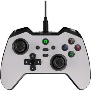 GAMEPAD MANDO GENESIS MANGAN 300 PC ANDROID SWITCH CON CABLE BLANCO