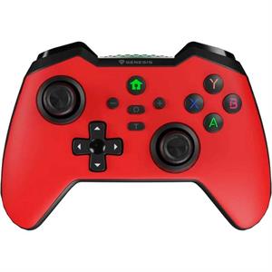 GAMEPAD MANDO INALAMBRICO GENESIS MANGAN 400 ROJO PC NS Y SMARTPHONE