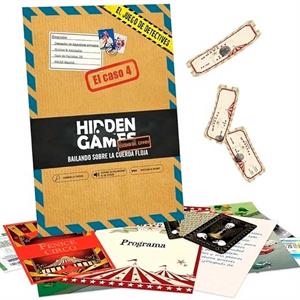 HIDDEN GAMES ESCENA DEL CRIMEN BAILANDO SOBRE LA CUERDA FLOJA