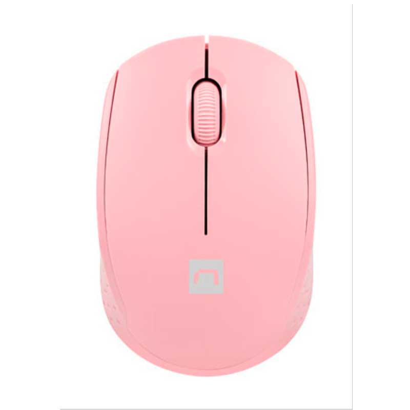 RATON INALAMBRICO NATEC STORK ROSA