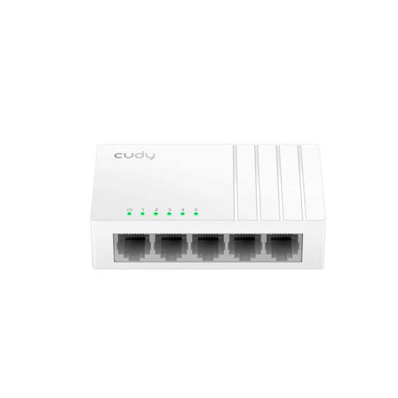 SWITCH LAN GIGABIT 5 PUERTOS RJ45 CUDY GS105U