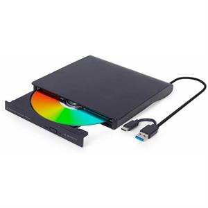 REGRABADORA DVD EXTERNA USB DUAL GEMBIRD NEGRA
