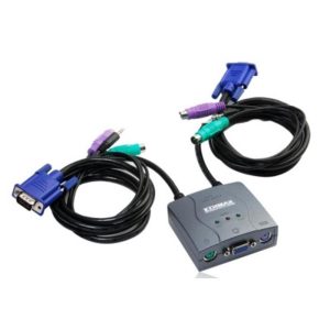 CONMUTADOR EDIMAX EK-PA2C 2PC 1 TECLADO +RATON+MONITOR+ AUDIO