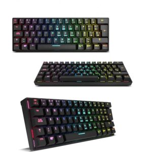 TECLADO MECANICO MINI RGB BLUETOOTH KROM KLUSTER